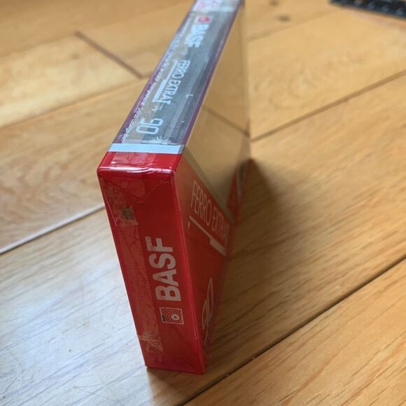BASF Ferro Extra I 90 Minute Blank Audio Cassette Tape 1 one New Sealed tape - Picture 3 of 7
